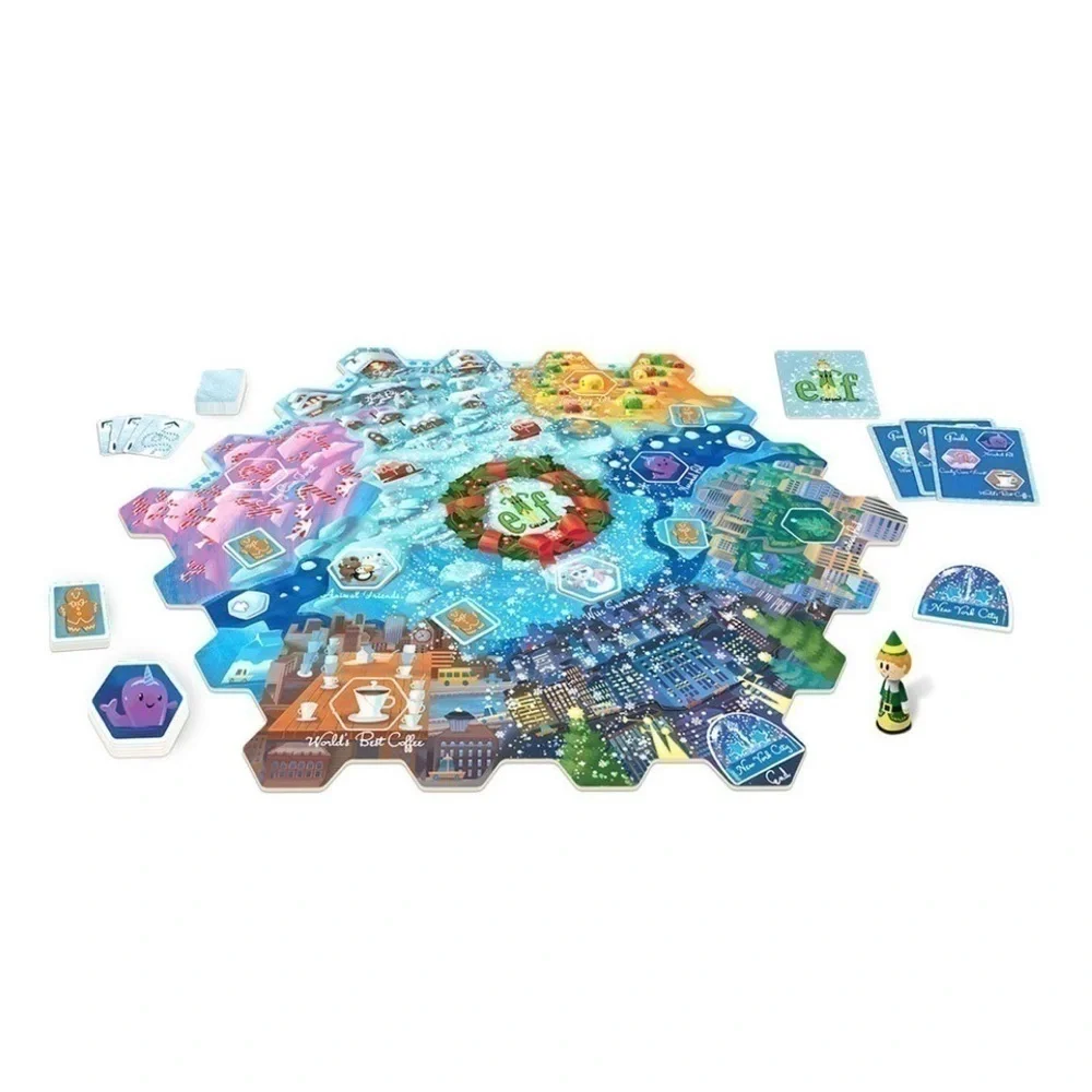 🆕 Elf Journey from the North Pole Game - Collector's Edition Tin and Game